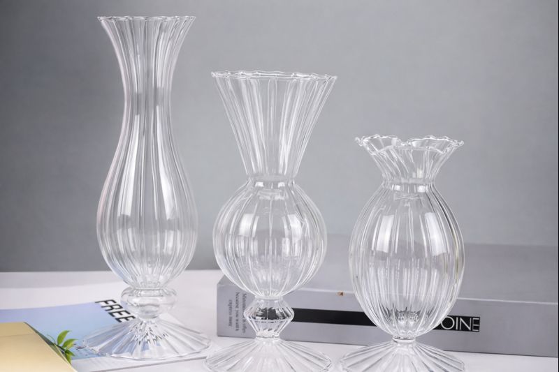 Transparent Glass Vases